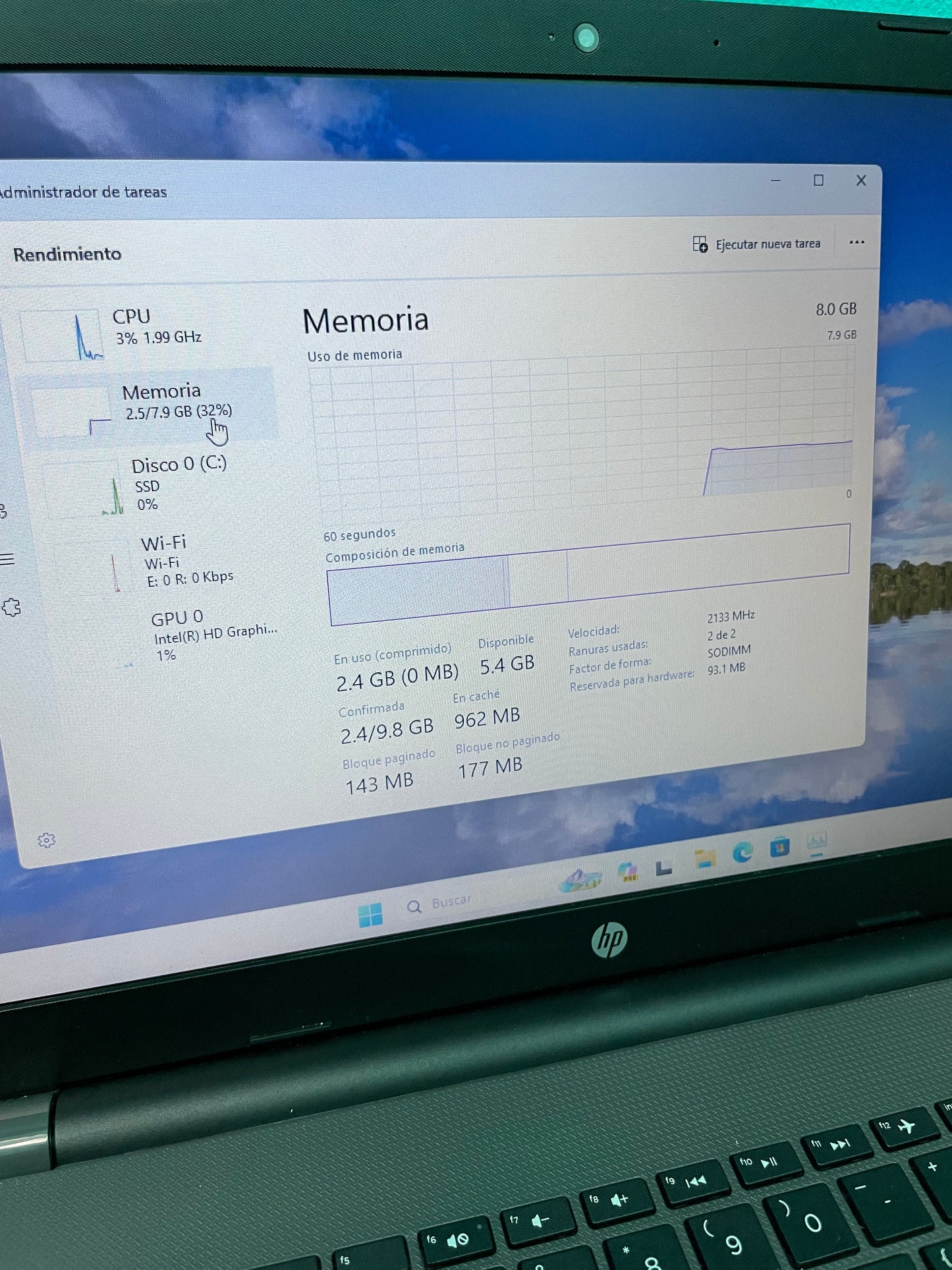 Laptop hp core i3 grado C