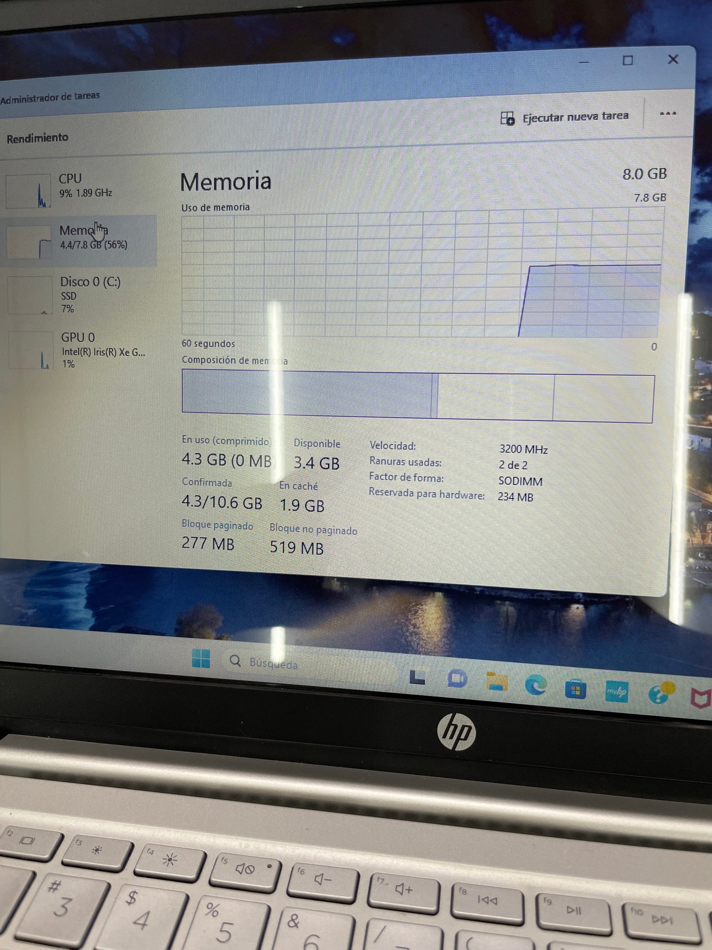 Laptop hp i5 11th