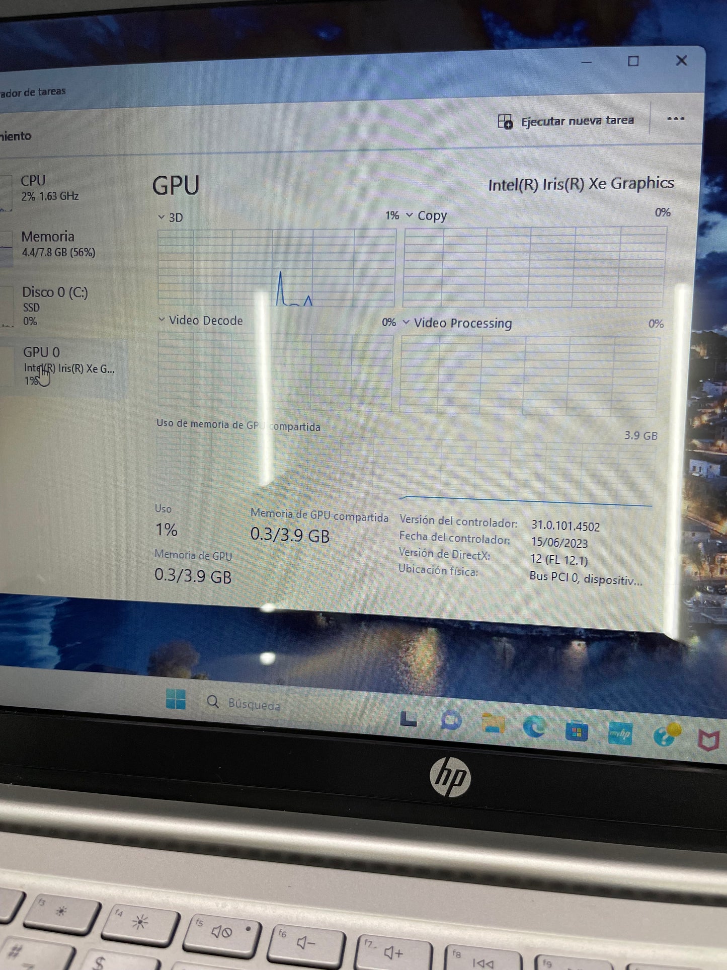 Laptop hp i5 11th