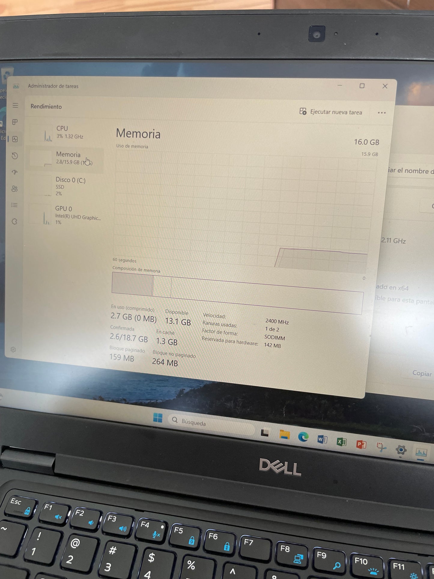 Laptop Dell Intel Core i7