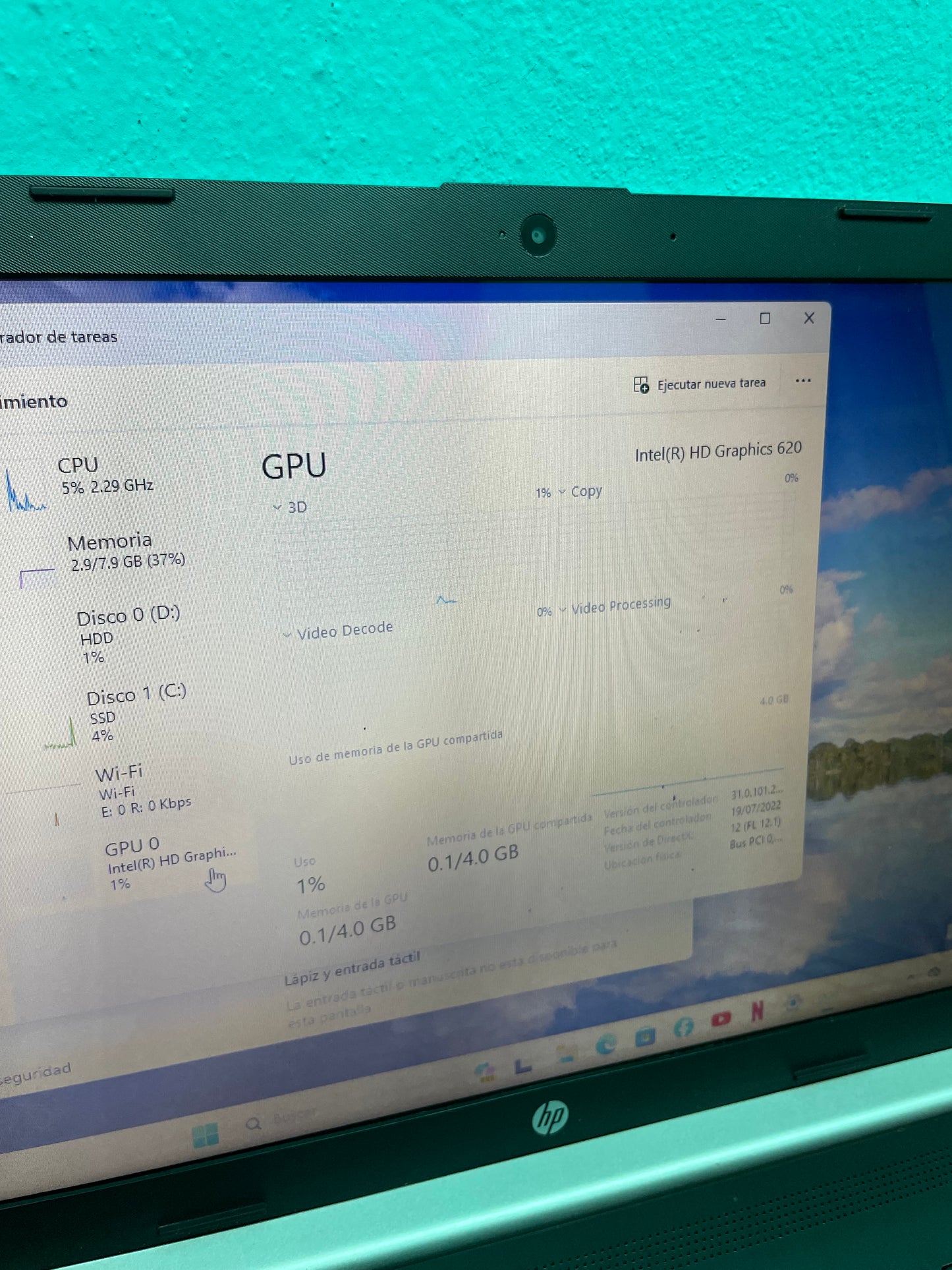 Laptop hp i3 grado B