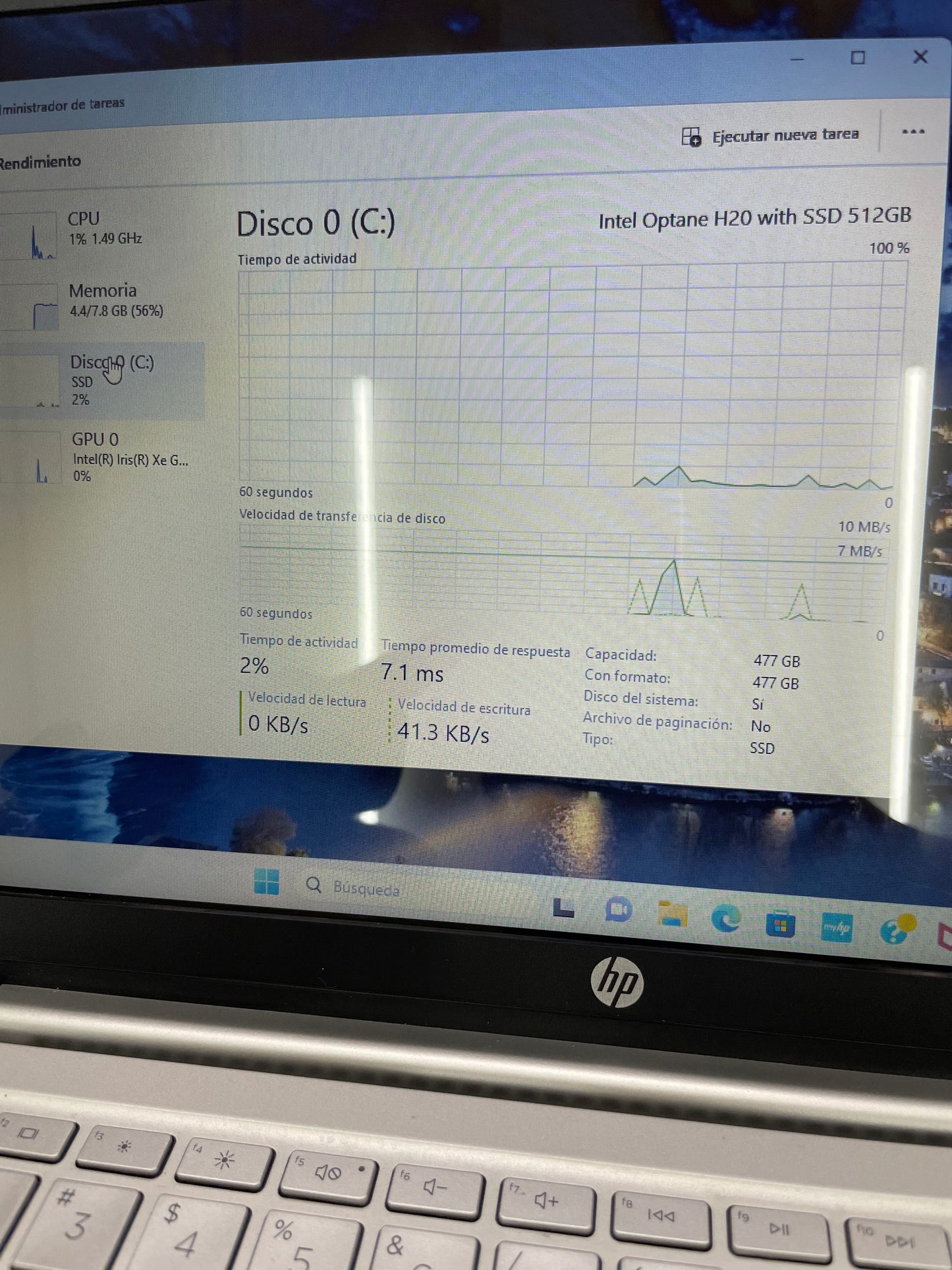 Laptop hp i5 11th