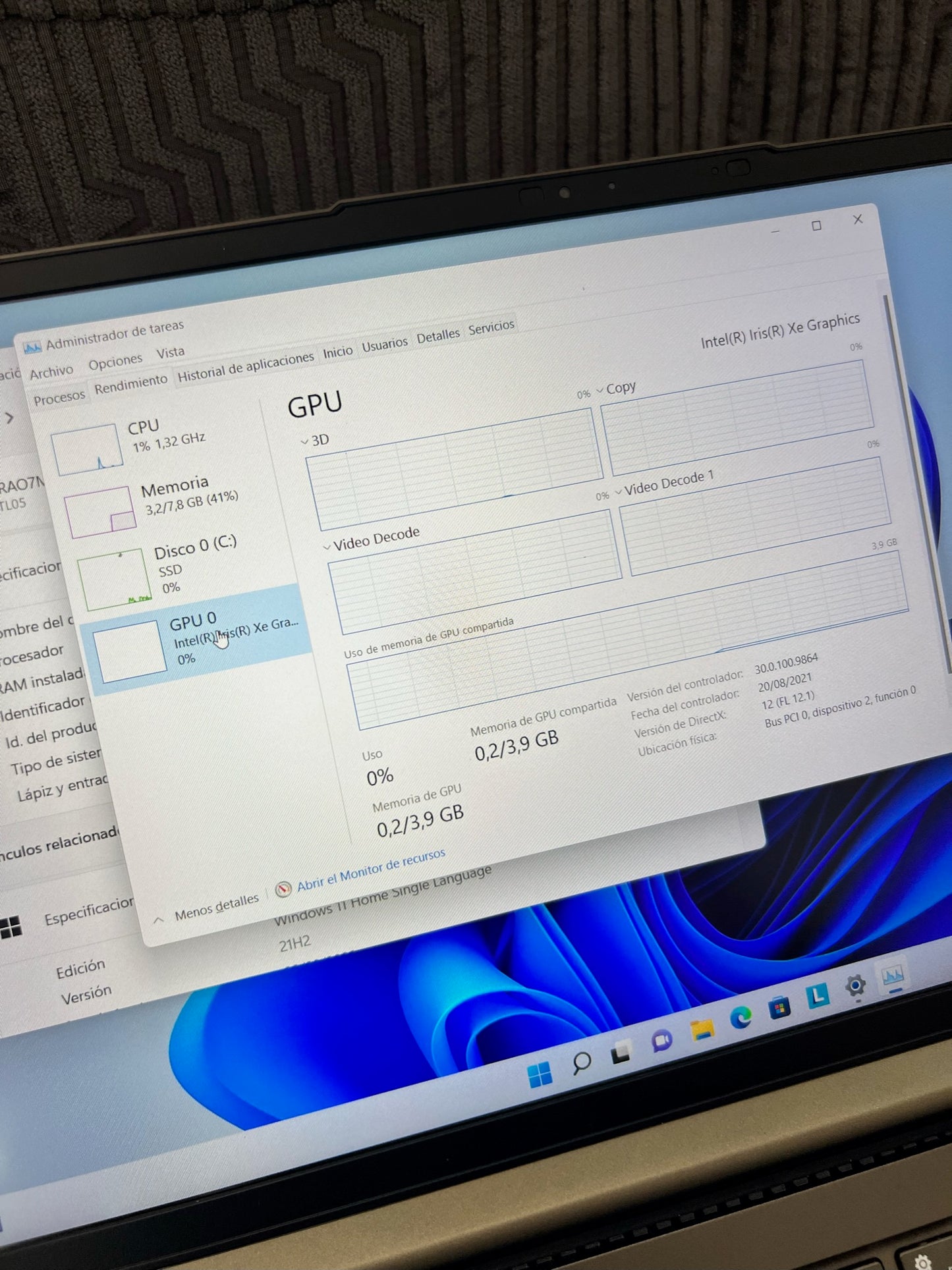 Lenovo Yoga Slim 7 i5 11Th