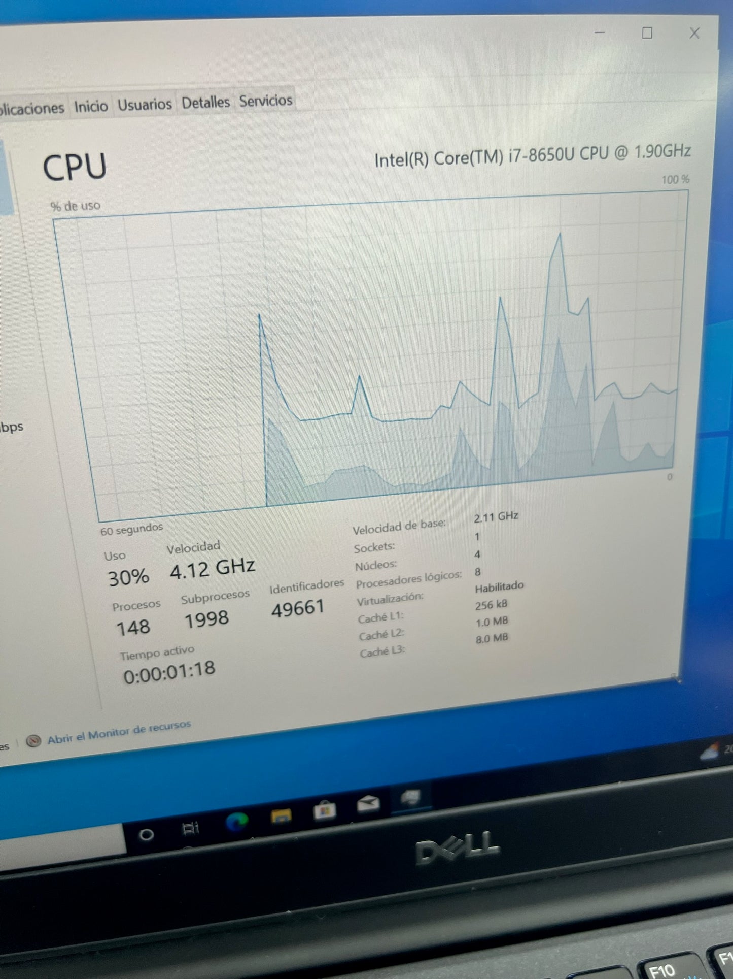 Laptop Dell Latitude 7490 i7 8th